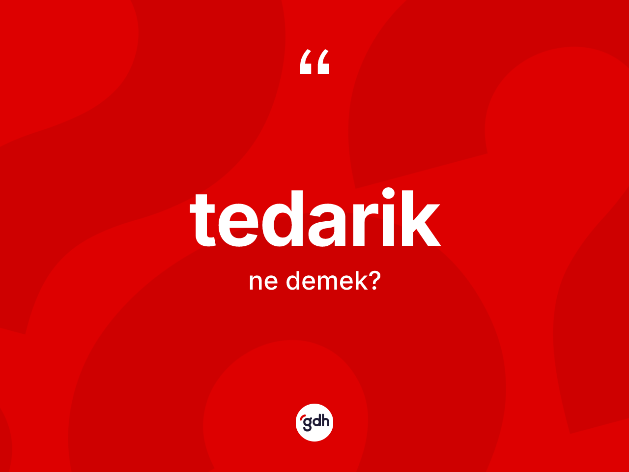 Tedarik kelimesi ne demek? Tedariğin TDK'ya göre anlamı nedir?