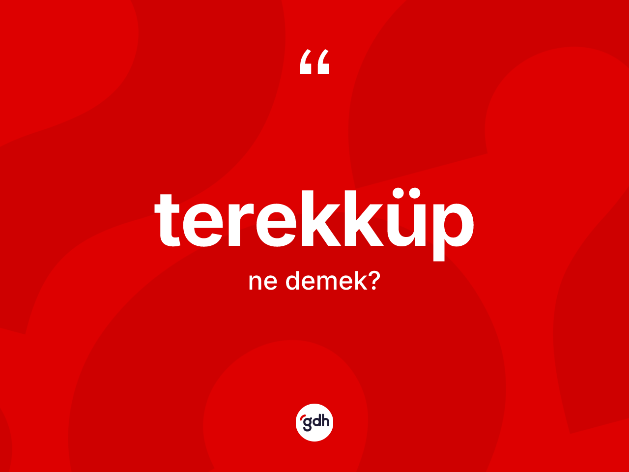 Terekküp kelimesinin tanımı nedir? Terekküp kelimesinin özellikleri nelerdir?