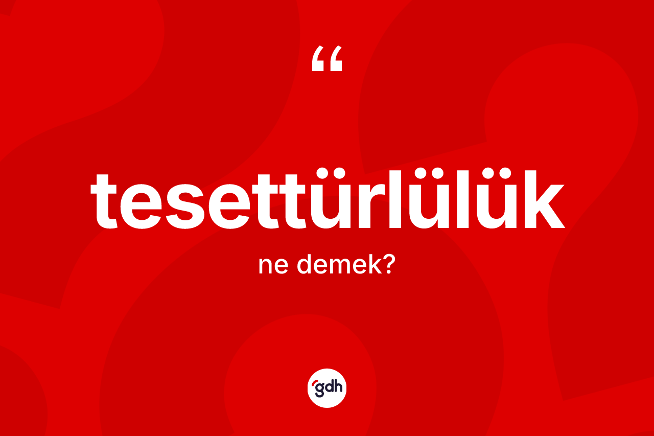 Tesettürlülük kelimesinin tanımı nedir? Tesettürlülüğün kısaca tanımı nedir?