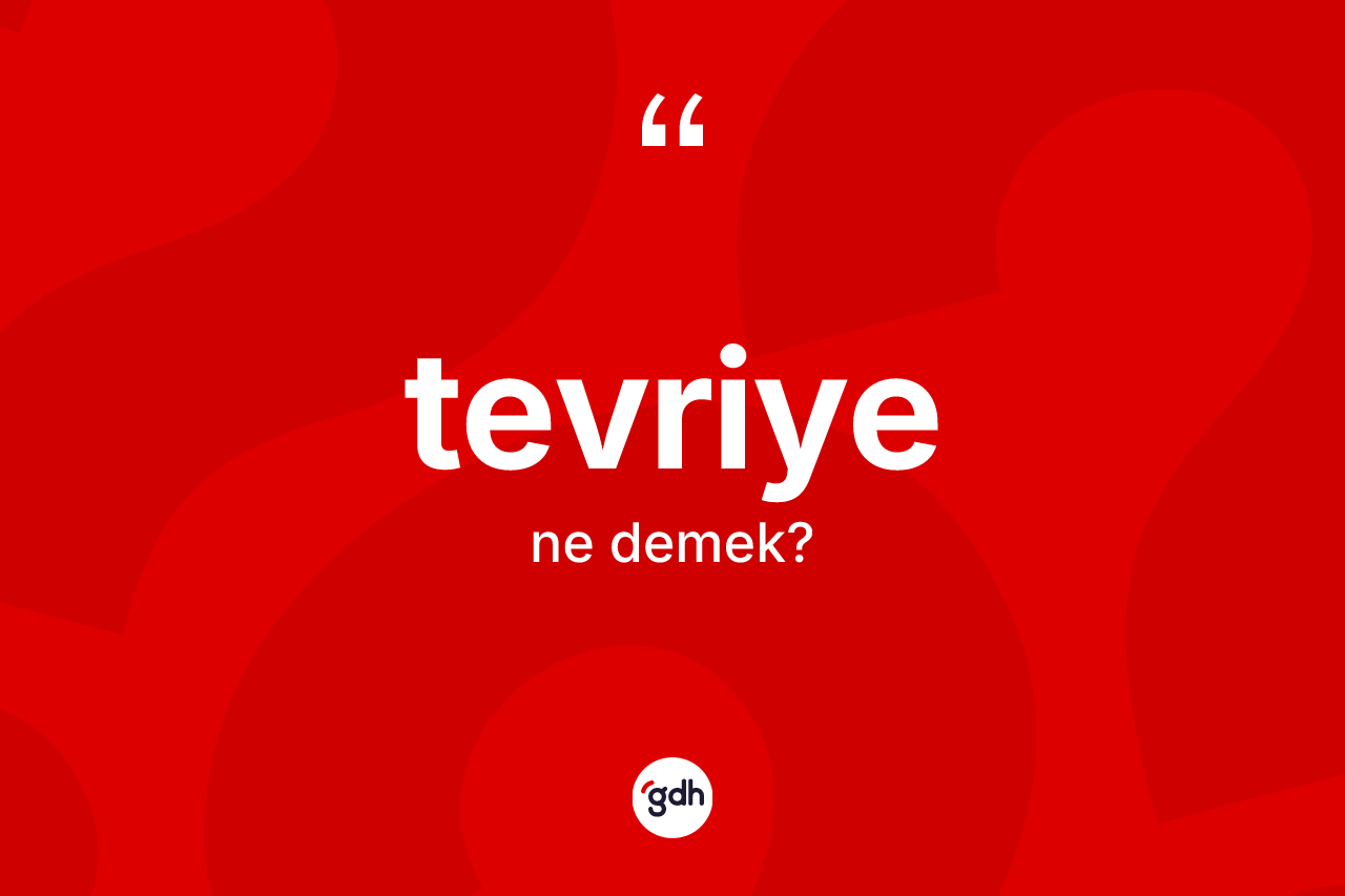 Tevriye ne demek? Tevriyenin kısaca tanımı nedir?