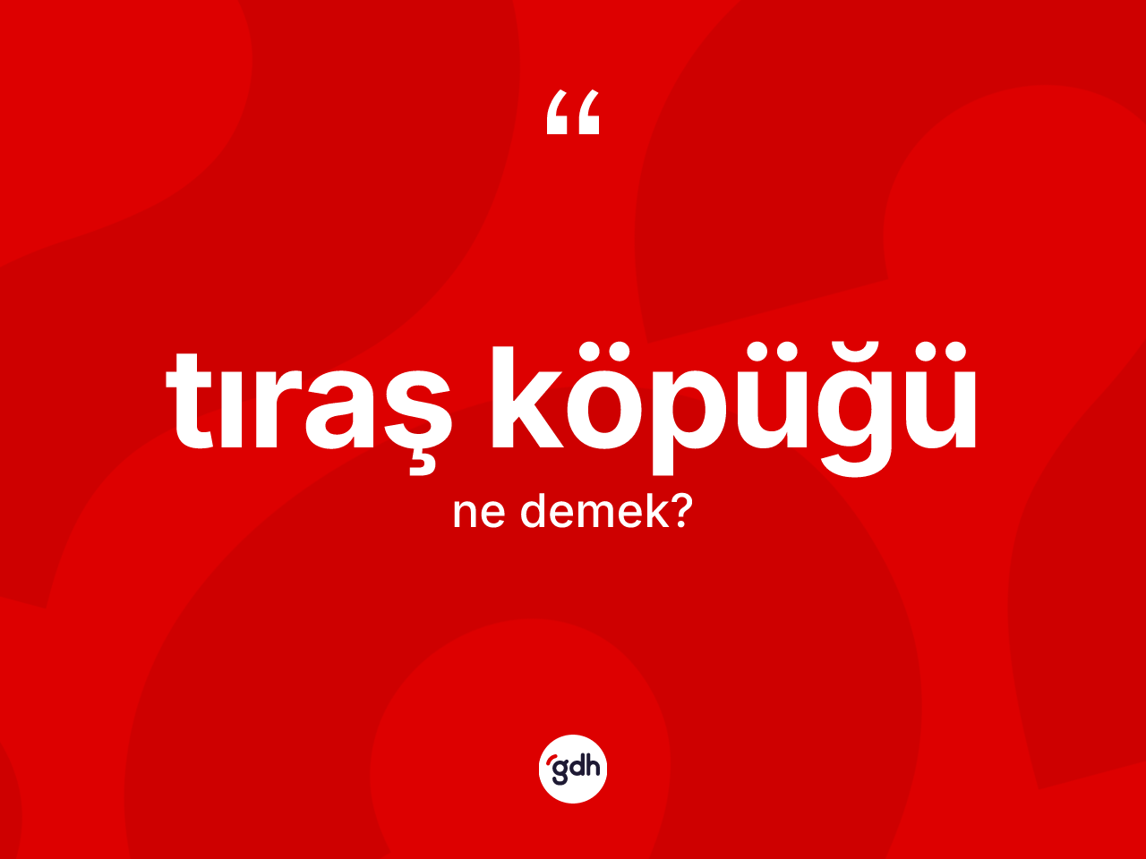 Tıraş köpüğü nedir? Tıraş köpüğü kelimesinin kaç farklı anlamı var?