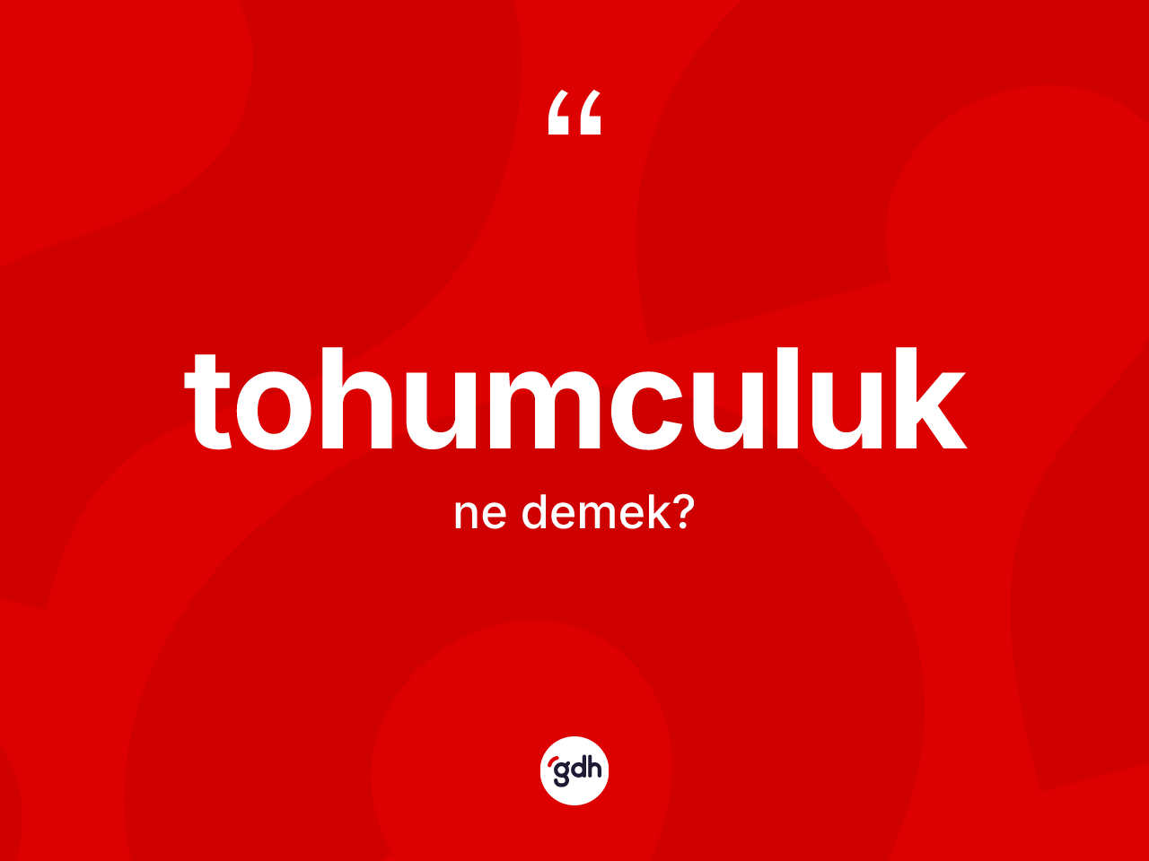 Tohumculuk kelimesinin anlamı nedir? Tohumculuk kelimesinin TDK anlamı nedir?