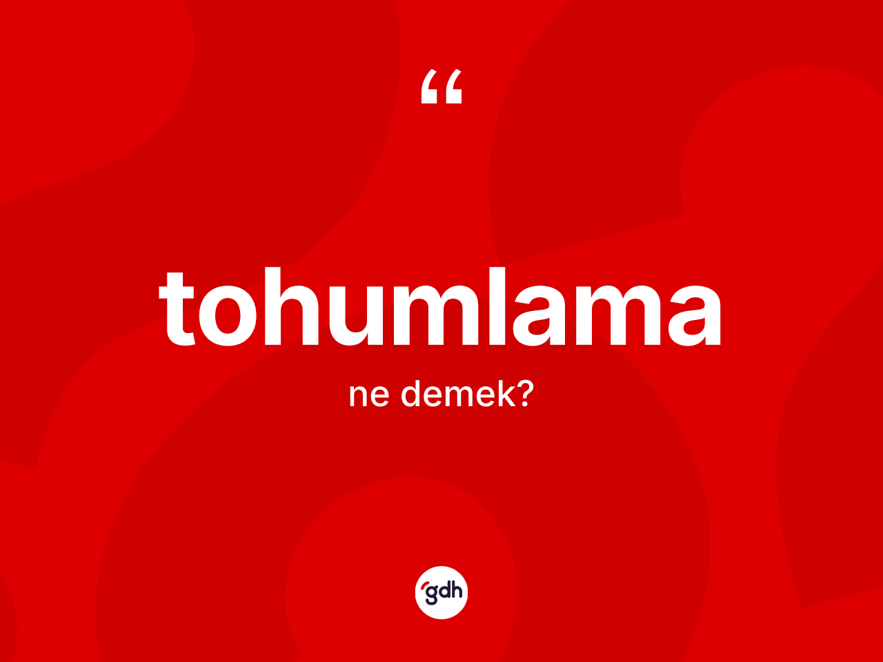 Tohumlama kelimesinin sözlükteki tanımı nedir? Tohumlamanın TDK'ya göre anlamı nedir?