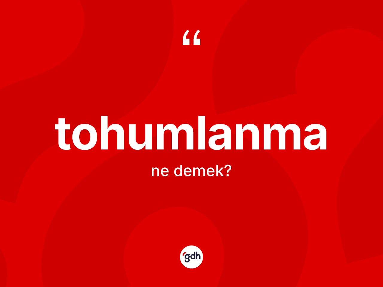 Tohumlanma kelimesinin anlamı nedir? Tohumlanmanın sözlükteki anlamı nedir?