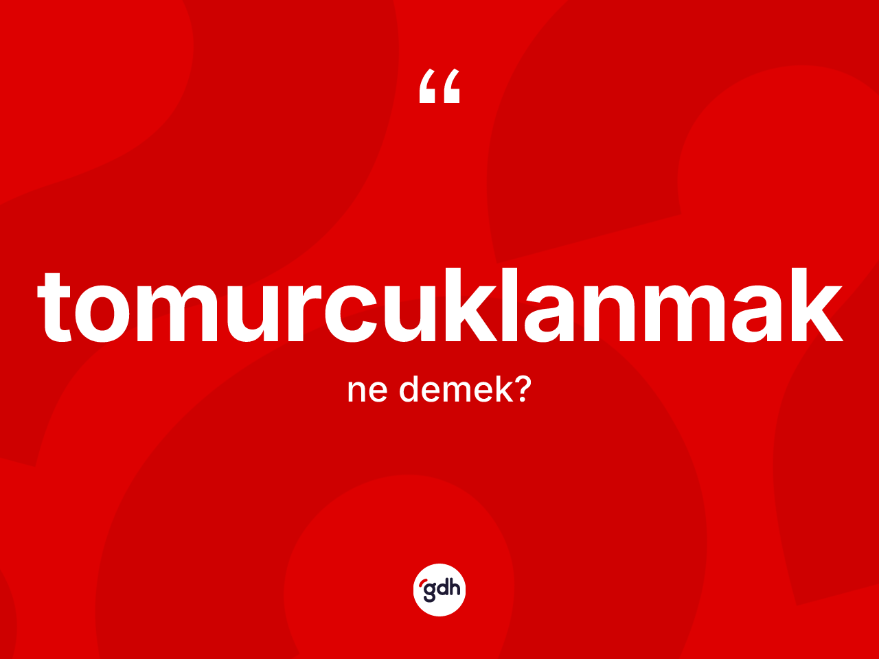 Tomurcuklanmak kelimesi nedir? Tomurcuklanmak kelimesinin özellikleri nelerdir?