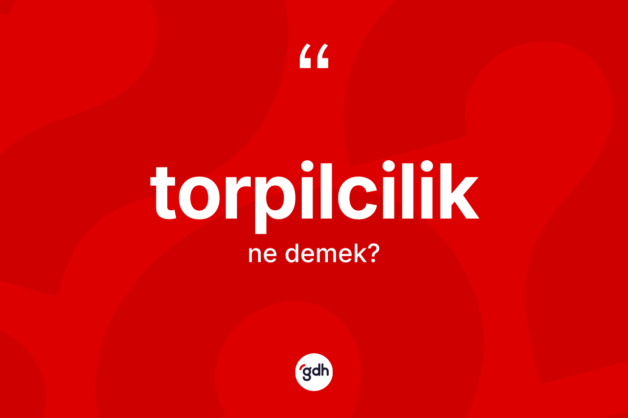 Torpilcilik kelimesinin tanımı nedir? Torpilciliğin TDK'ya göre anlamı nedir?