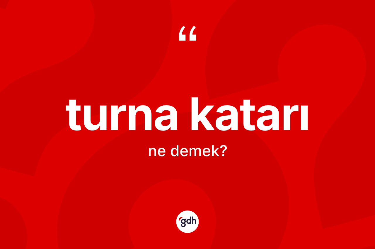 Turna katarı nedir?