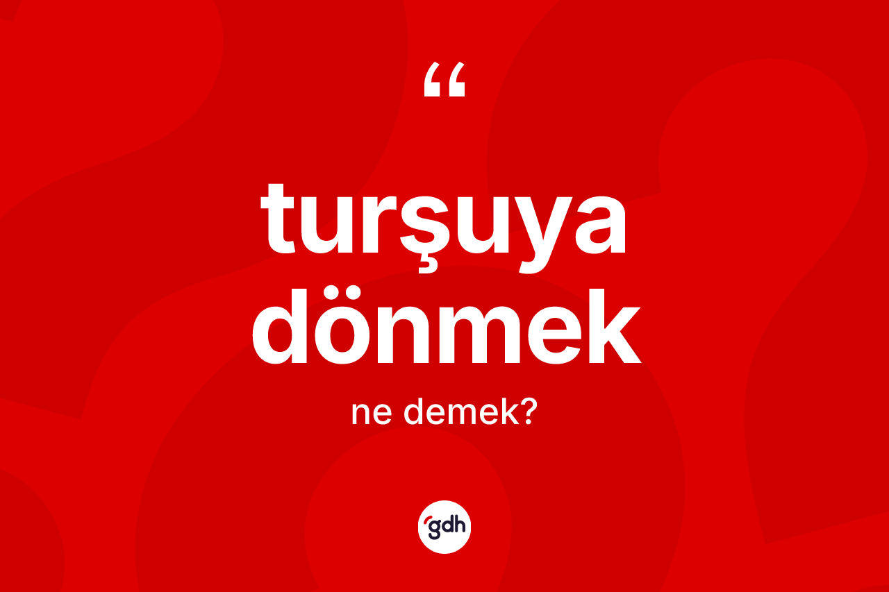 Turşuya dönmek deyimi ne anlama gelir?