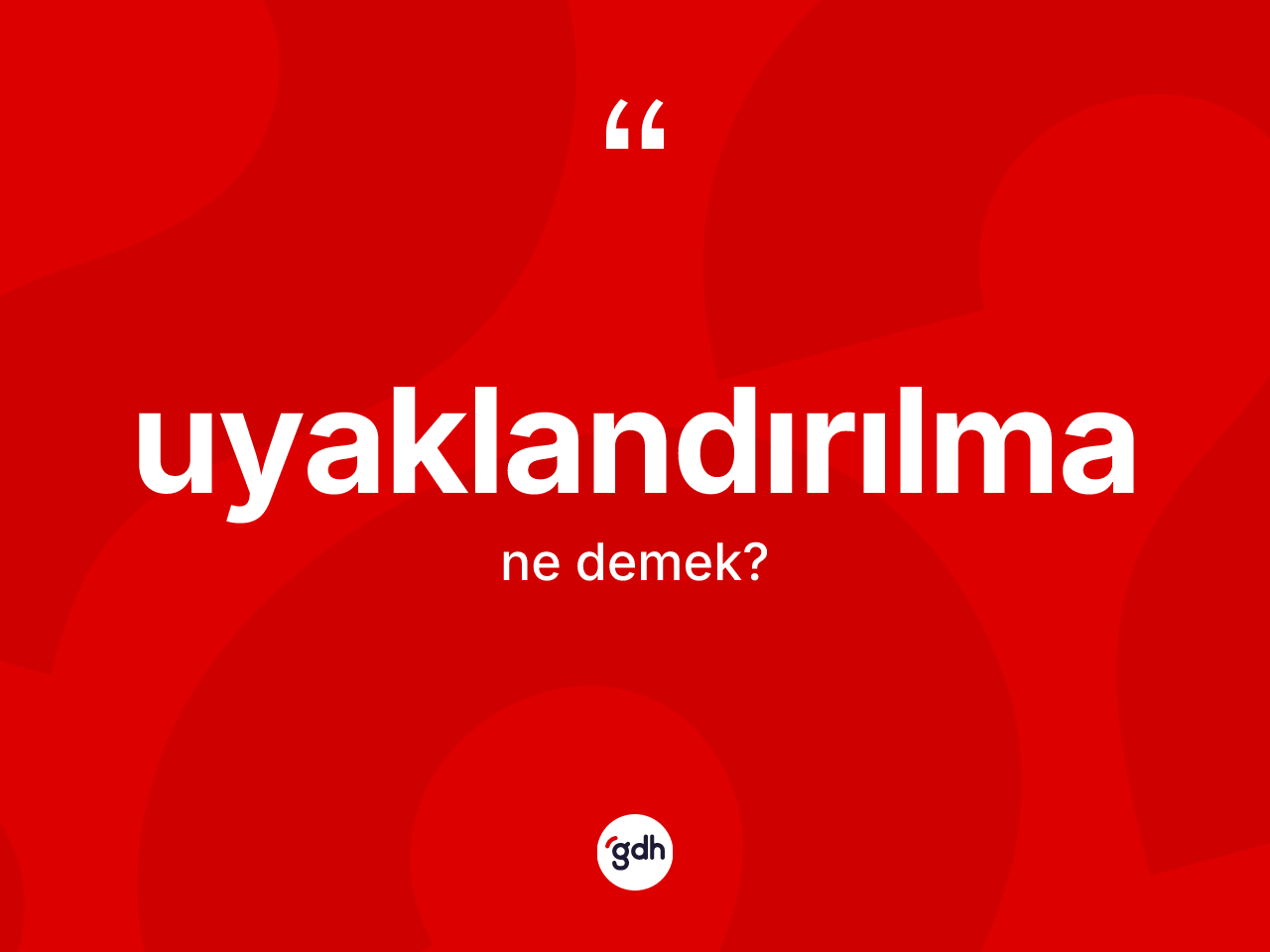 Uyaklandırılma kelimesinin tanımı nedir? Uyaklandırılma kelimesinin TDK anlamı nedir?