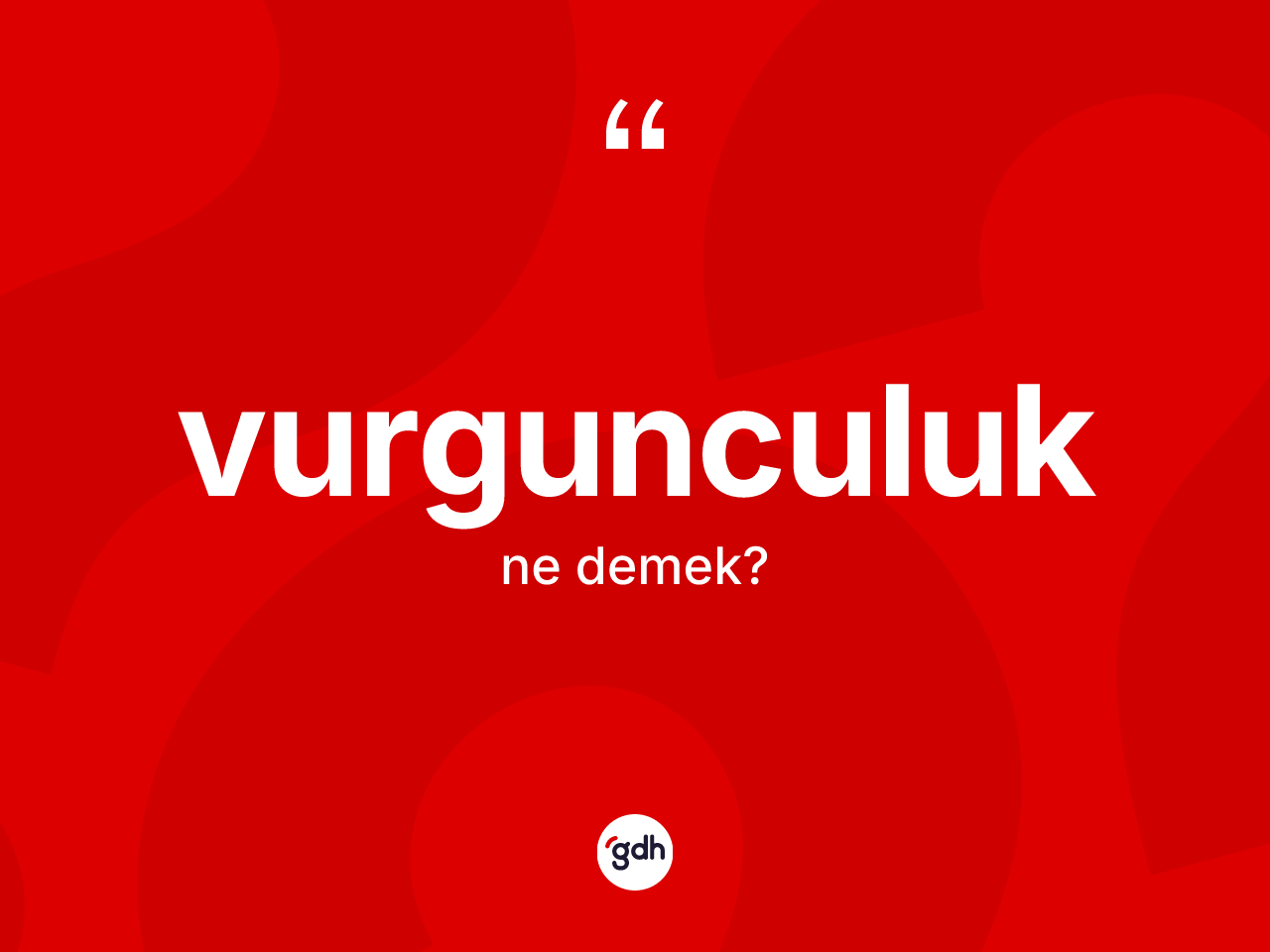 Vurgunculuk ne anlama gelir? Vurgunculuğun TDK'ya göre anlamı nedir?