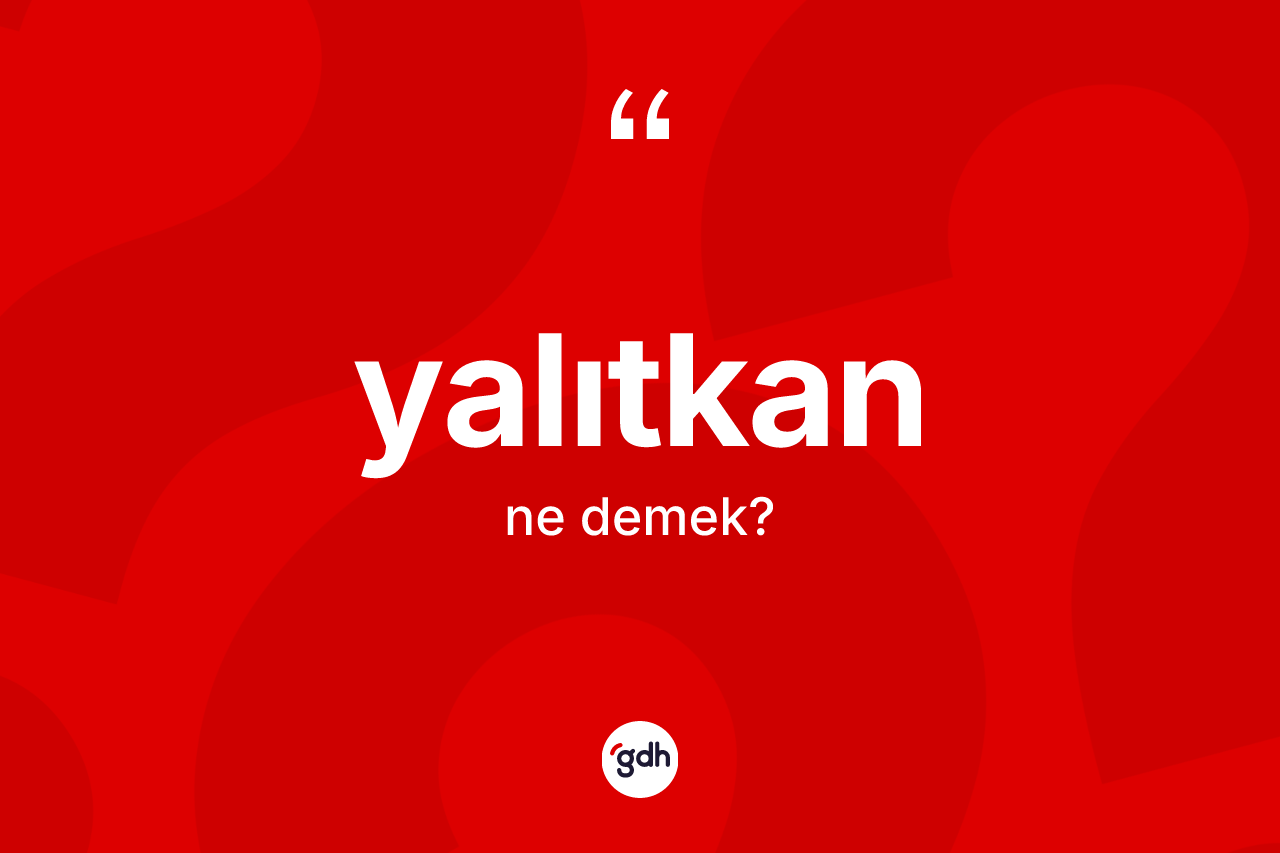 Yalıtkan kelimesinin anlamı nedir?