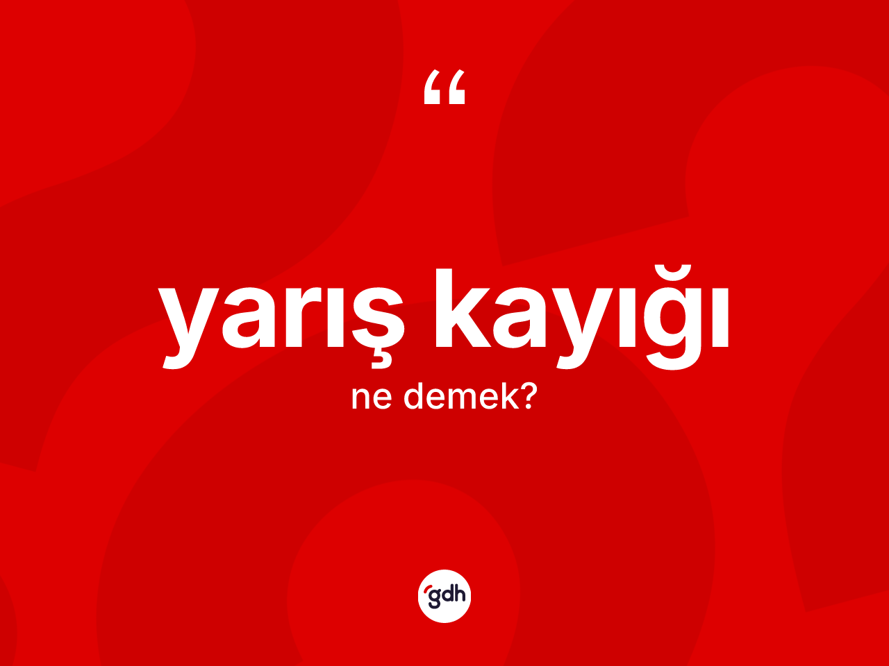 Yarış kayığı kelimesinin tanımı nedir? Yarış kayığının TDK'ya göre anlamı nedir?