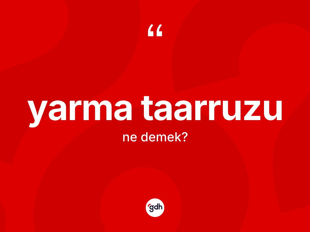 Yarma taarruzu kelimesinin tanımı nedir? Yarma taarruzunun halk arasındaki kullanımı nasıldır?