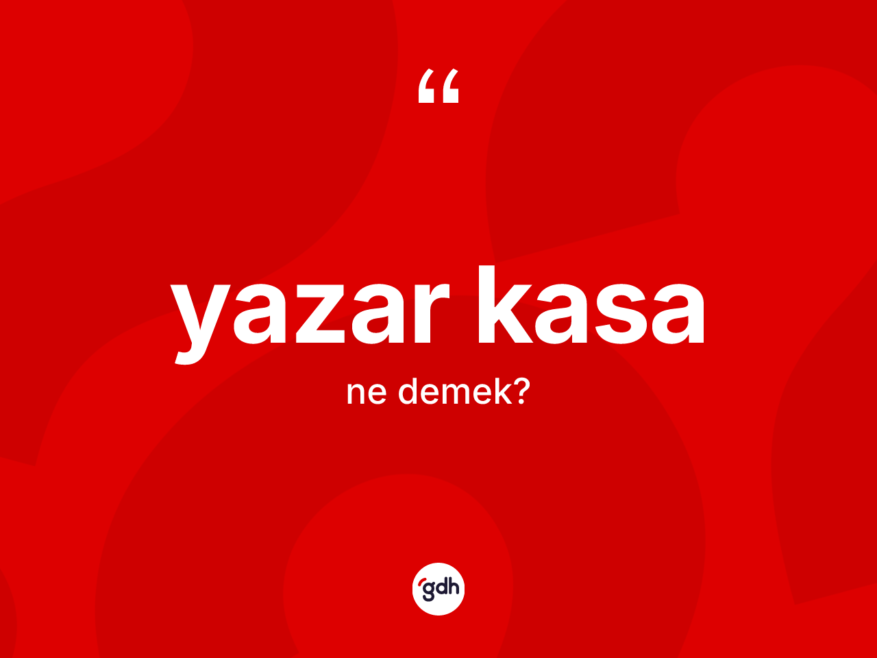 Yazar kasa ne demek? Yazar kasa kelimesinin özellikleri nelerdir?