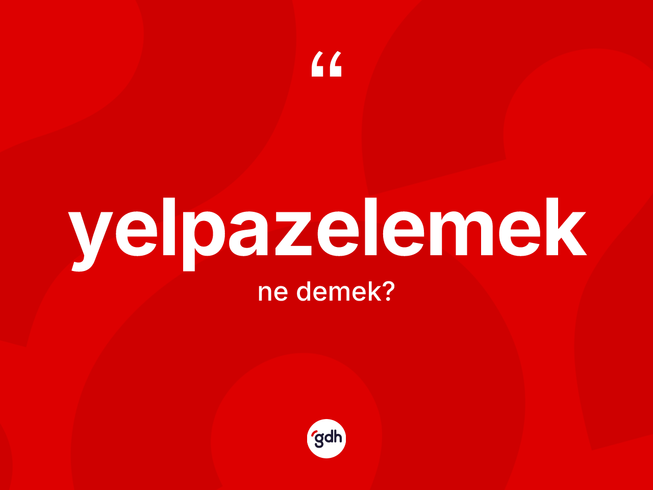 Yelpazelemek ne anlama gelir? Yelpazelemeğin TDK'ya göre anlamı nedir?