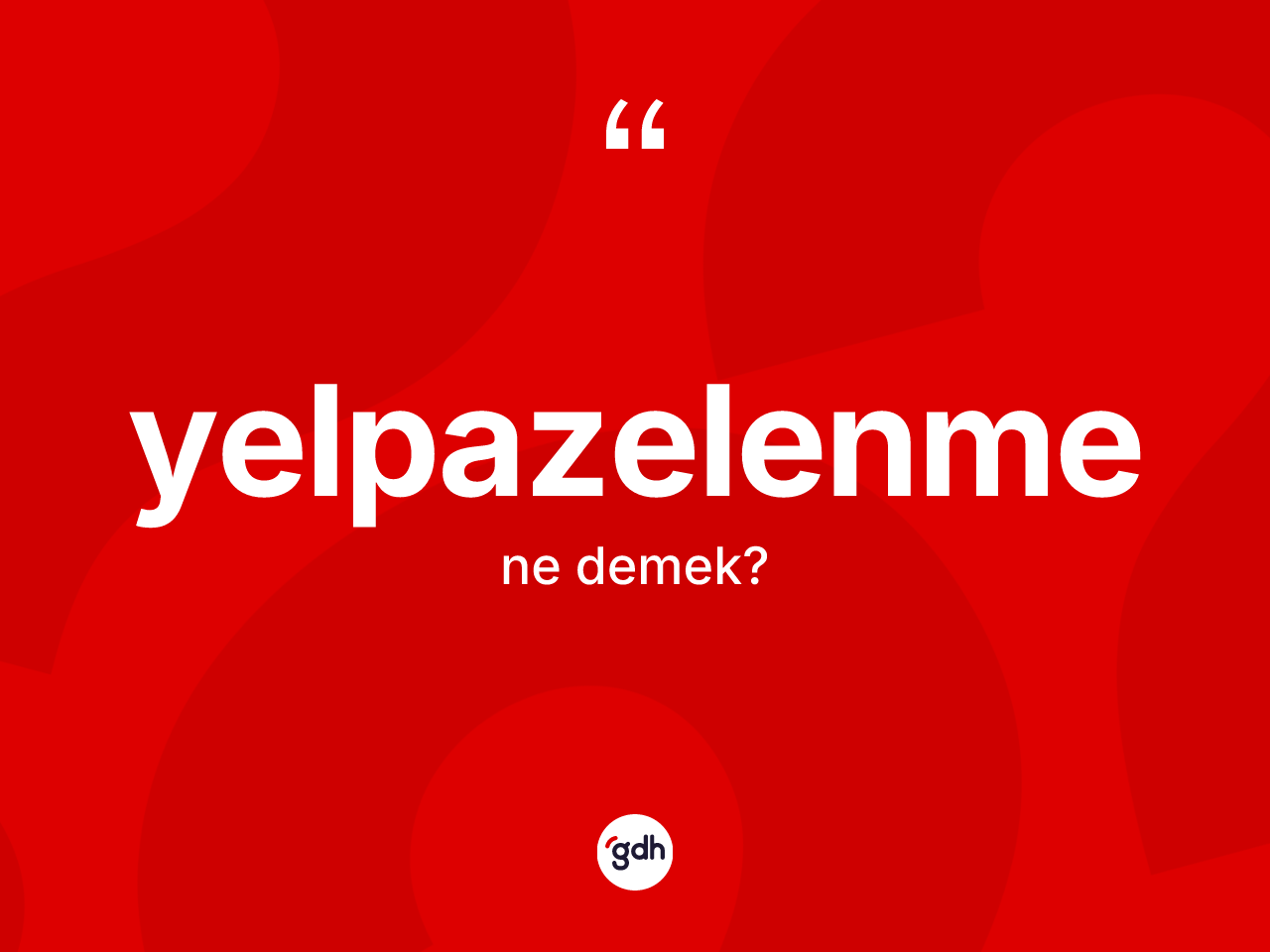 Yelpazelenme ne anlama gelir? Yelpazelenmenin TDK'ya göre anlamı nedir?