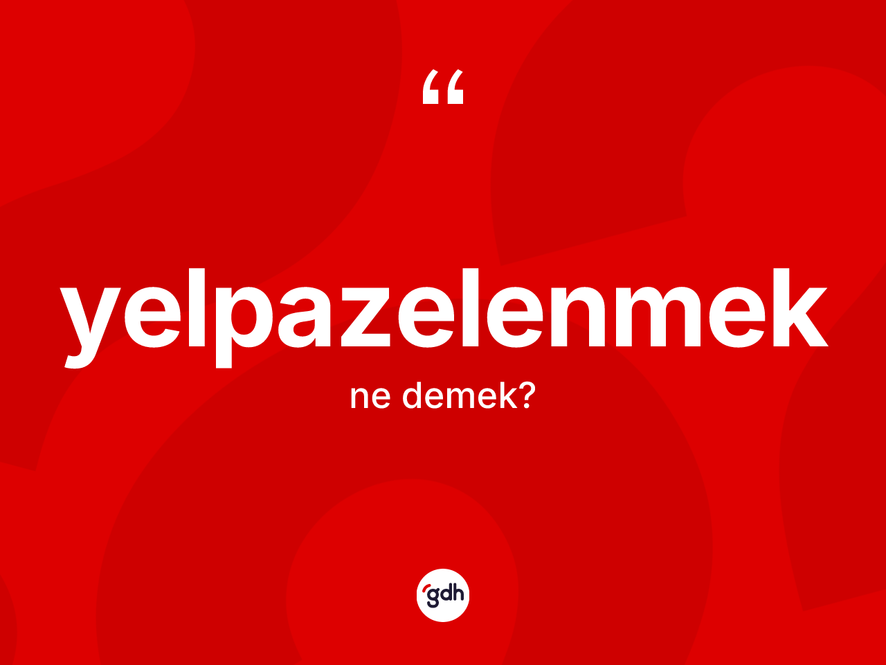 Yelpazelenmek ne demek? Yelpazelenmeğin TDK'ya göre anlamı nedir?