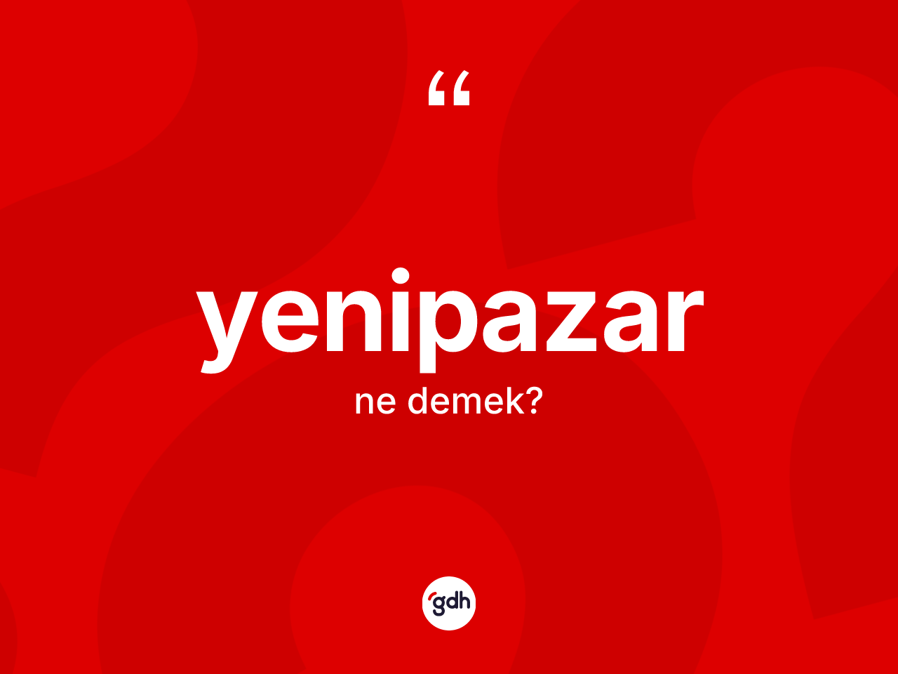 Yenipazar nedir? Yenipazar'ın halk arasındaki kullanımı nasıldır?