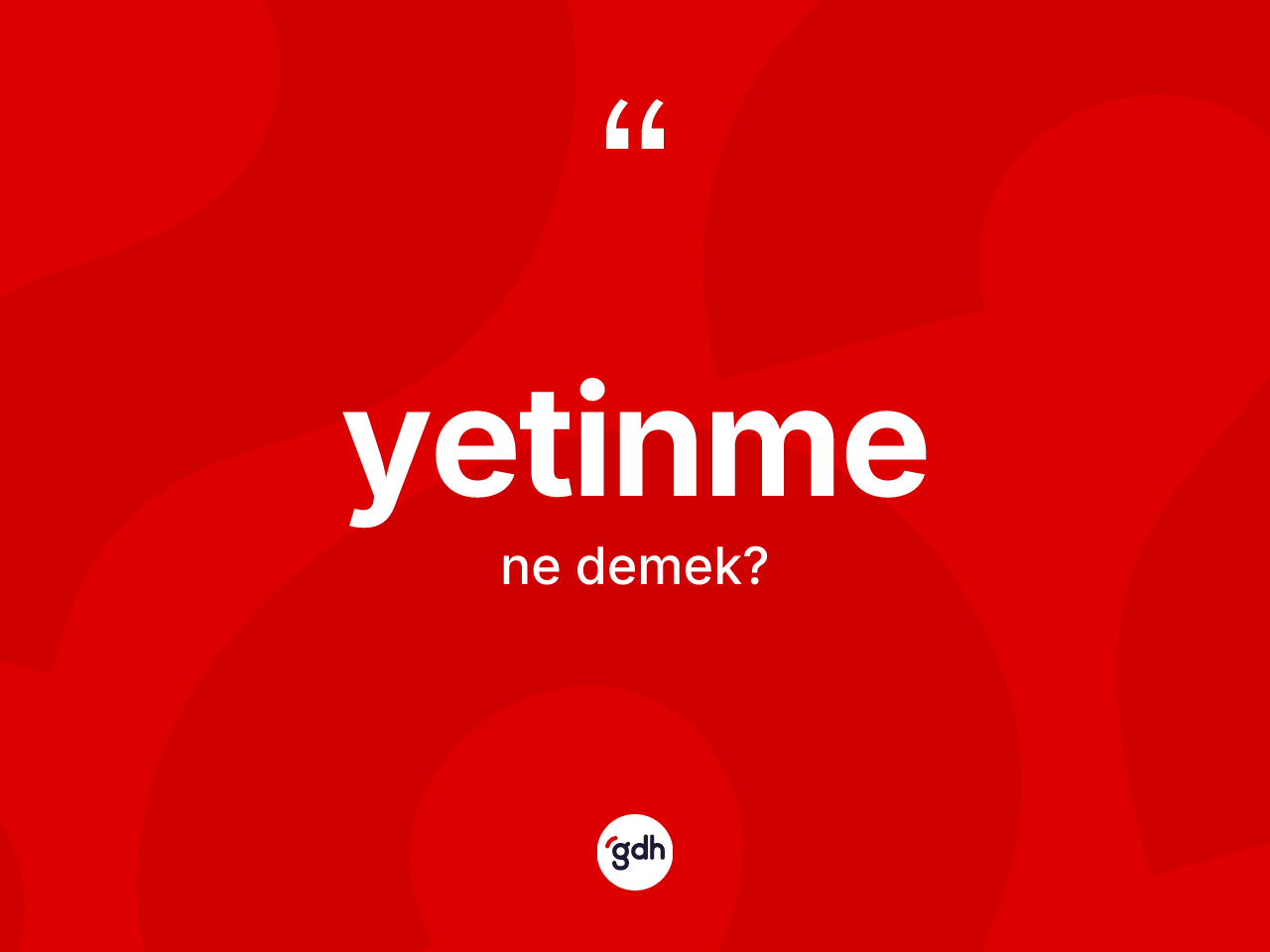 Yetinme kelimesinin sözlükteki tanımı nedir? Yetinme kelimesinin TDK'ya göre açıklaması nedir?