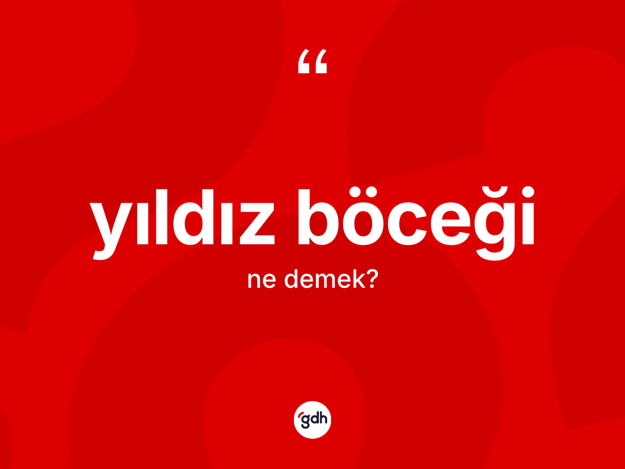 Yıldız böceği kelimesinin sözlükteki tanımı nedir? Yıldız böceğinin halk arasındaki kullanımı nasıldır?