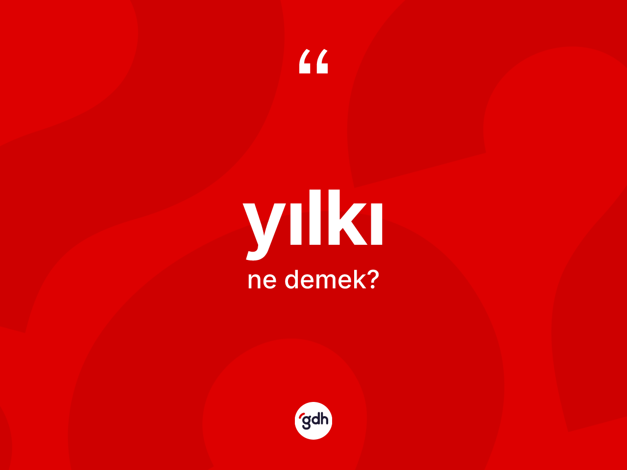Yılkı kelimesinin sözlükteki tanımı nedir? Yılkının sözlükteki anlamı nedir?