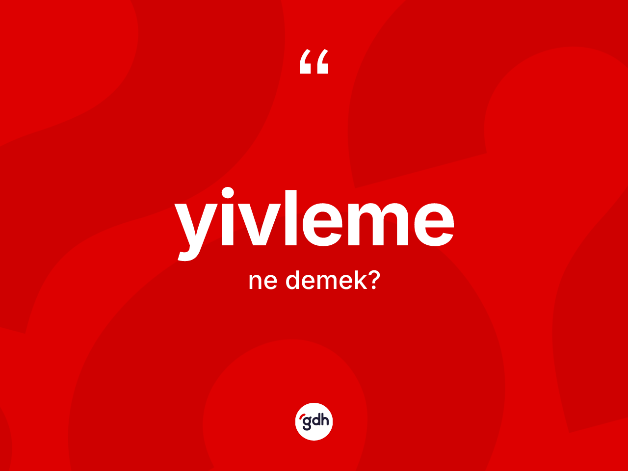 Yivleme kelimesinin tanımı nedir? Yivleme kelimesinin kaç farklı anlamı var?