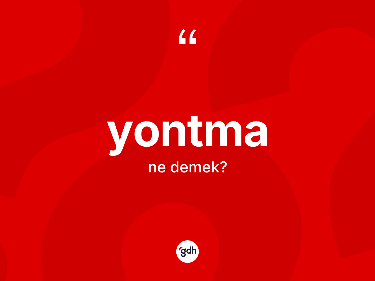 Yontma nedir? Yontma kelimesinin kaç farklı anlamı var?