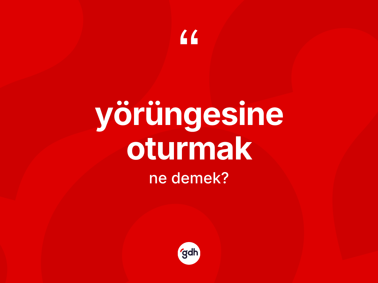 Yörüngesine oturmak nedir? Yörüngesine oturmak ifadesinin özellikleri nelerdir?