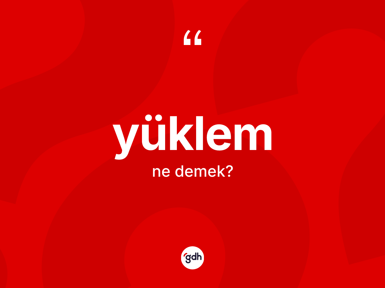 Yüklem kelimesinin anlamı nedir? Yüklemin TDK'ya göre anlamı nedir?