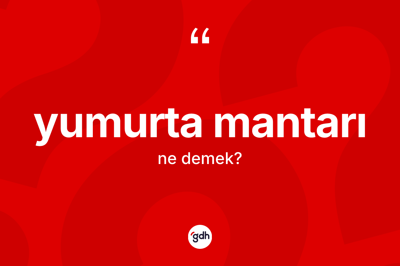 Yumurta mantarı kelimesinin sözlükteki tanımı nedir? Yumurta mantarının halk arasındaki kullanımı nasıldır?