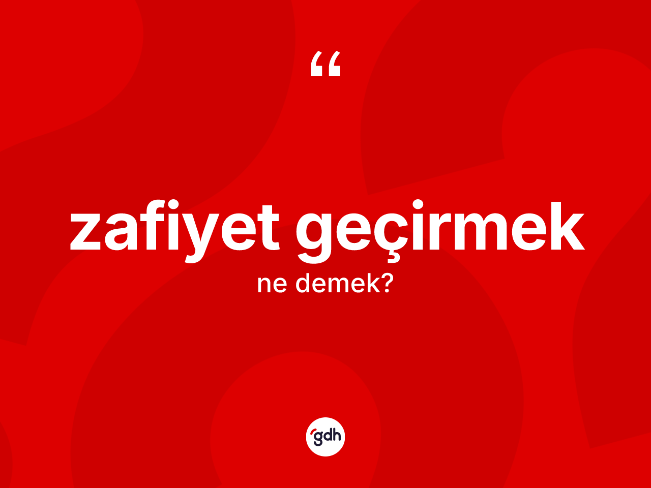 Zafiyet geçirmek nedir? Zafiyet geçirmek ifadesinin özellikleri nelerdir?