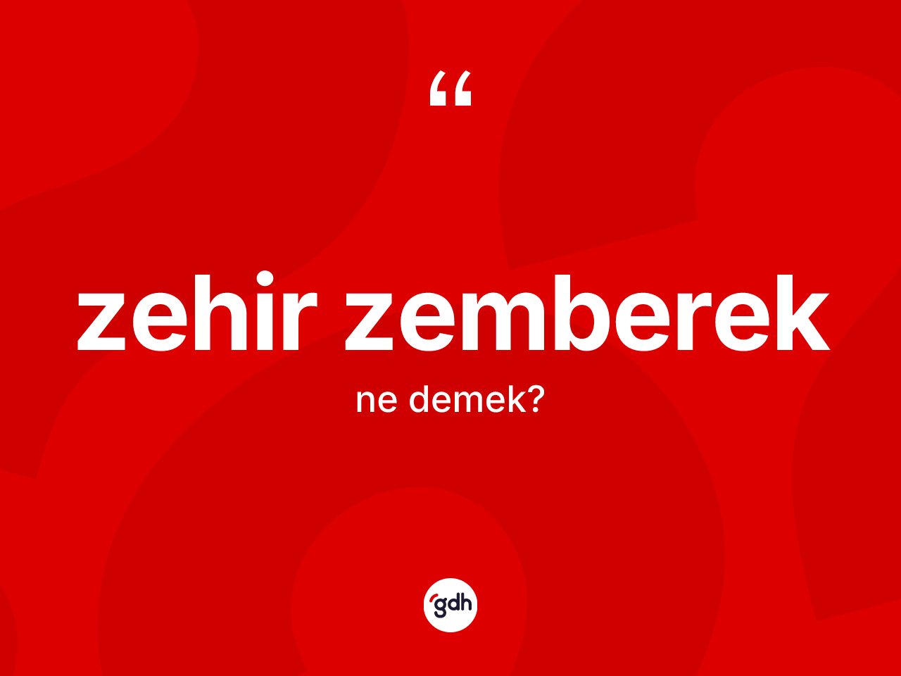 Zehir zemberek nedir? Zehir zemberek kelimesinin özellikleri nelerdir?