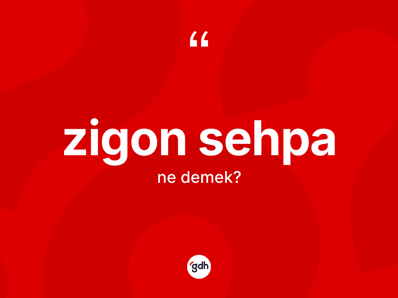 Zigon sehpa kelimesinin anlamı nedir? Zigon sehpanın kısaca tanımı nedir?
