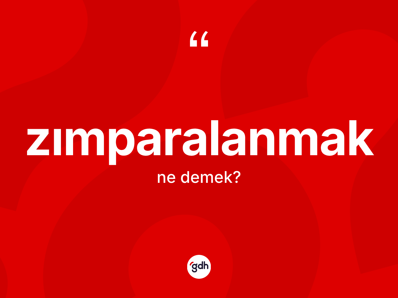 Zımparalanmak kelimesinin anlamı nedir? Zımparalanmağın TDK'ya göre anlamı nedir?