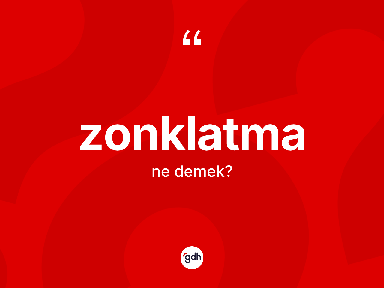 Zonklatma kelimesi ne demek? Zonklatmanın halk arasındaki kullanımı nasıldır?
