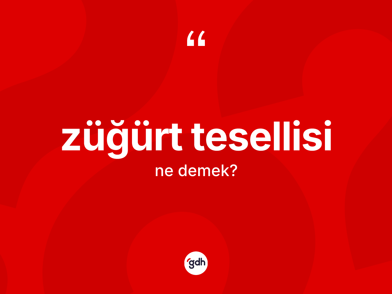 Züğürt tesellisi kelimesinin sözlükteki tanımı nedir? Züğürt tesellisi kelimesinin TDK anlamı nedir?