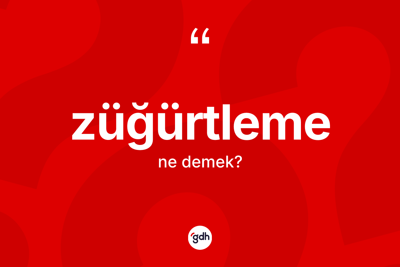Züğürtleme kelimesi ne anlama gelir? Züğürtleme kelimesinin TDK anlamı nedir?